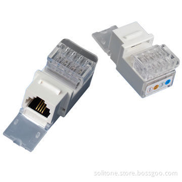 Voice Keystone Jack, Made of Polycarbonate Housing Material, New Style